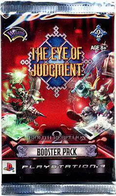 The Eye of Judgment Trading Card Game Biolith Rebellion 2 Booster Pack 8  Cards Wizards of the Coast - ToyWiz