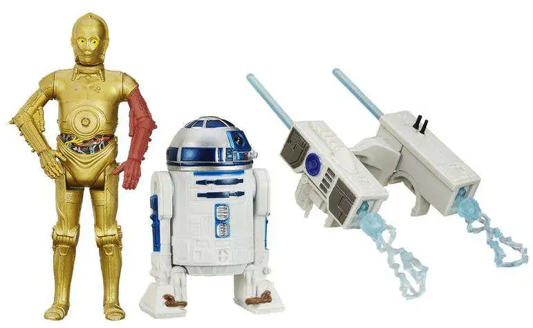 Luke 3.75" Star Wars FORCE LINK 1 & 2 Yoda. Kylo Ren C-3P0 Obi-Wan 1 Rey 