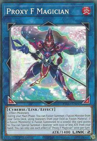 YuGiOh Eternity Code Common Proxy F Magician ETCO-EN047