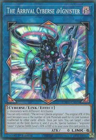 YuGiOh Eternity Code Super Rare The Arrival Cyberse @Ignister ETCO-EN050