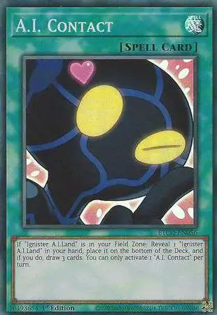 YuGiOh Eternity Code Single Card Super Rare A.I. Contact ETCO-EN056 ...
