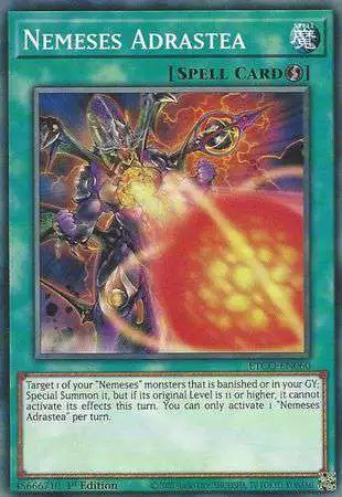 YuGiOh Eternity Code Common Nemeses Adrastea ETCO-EN060