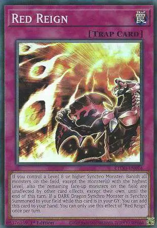 YuGiOh Eternity Code Super Rare Red Reign ETCO-EN074