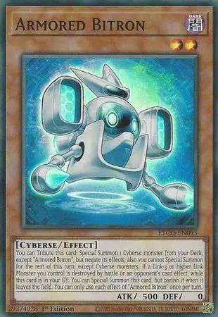 YuGiOh Eternity Code Super Rare Armored Bitron ETCO-EN095