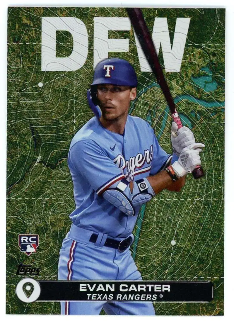 MLB 2024 Topps Series 2 City to City Evan Carter CTC-16 [Rookie]