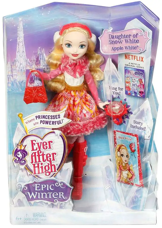 Details about   Ever After High Epic Winter Apple White Doll Mattel NEW 