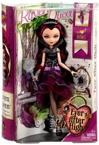 Ever After High Primeiro Capítulo Raven Queen - Mattel  Raven queen doll, Ever  after dolls, Ever after high rebels