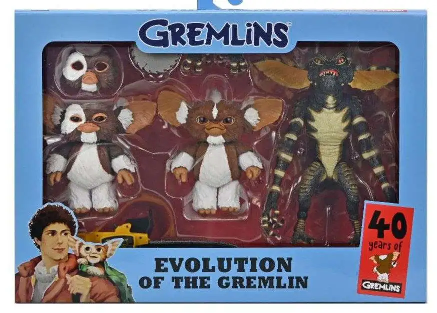 NECA Gremlins Evolution of a Gremlin 7 Action Figure 3-Pack