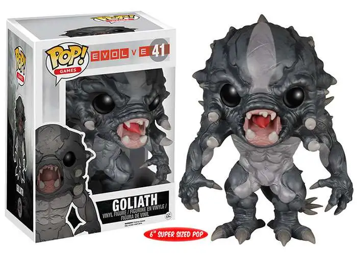 Funko Evolve POP! Games Goliath 6-Inch Vinyl Figure #41 [Super-Sized, Damaged Package]