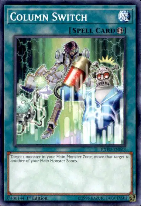yugioh column cards Yugioh Trading Card Game Extreme Force Common Column Switch Exfo-en064