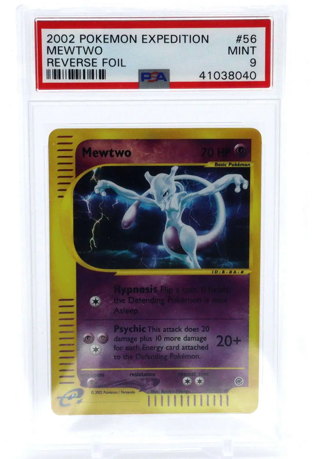 Pokemon Expedition Single Card Reverse Holo Mewtwo PSA - Mint 9 41038040 -  ToyWiz