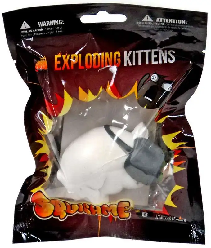Exploding Kittens SquishMe Special-Ops Bunny Squeeze Toy Just Toys