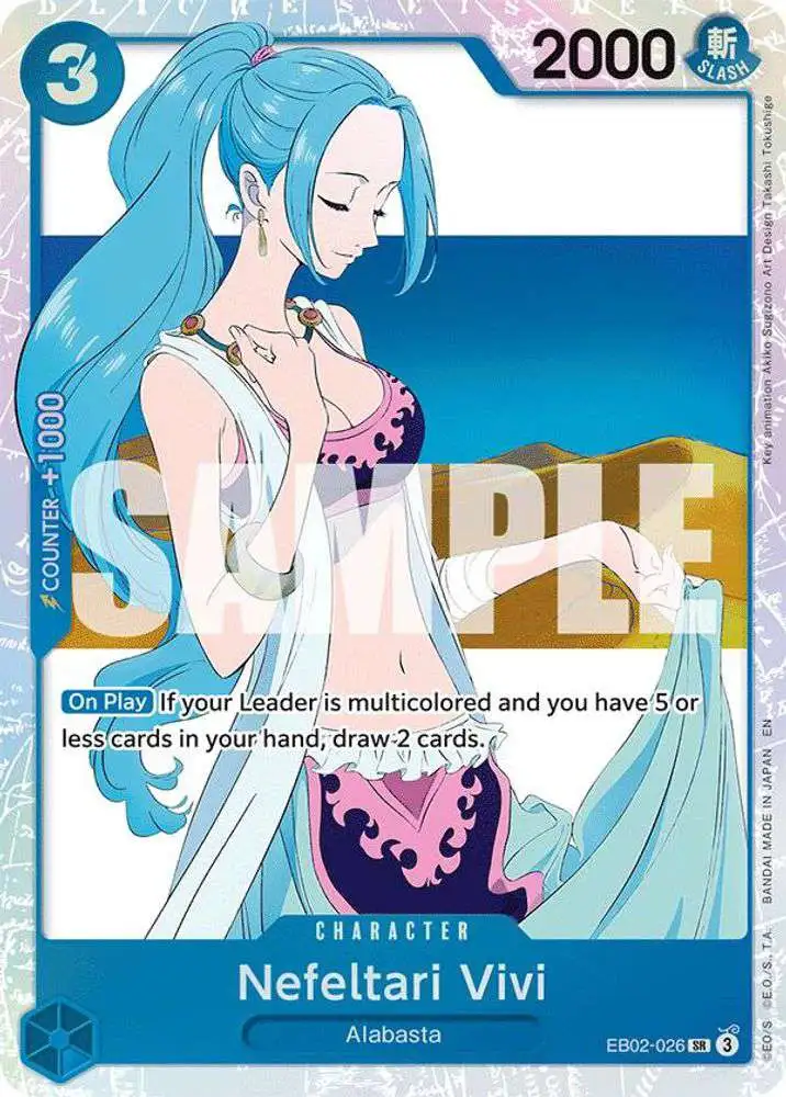 ワンピース カードゲーム 2025 ONE PIECE VIVI #026 GEM MT 10 One Piece Trading Card Game Extra Booster Anime 25th