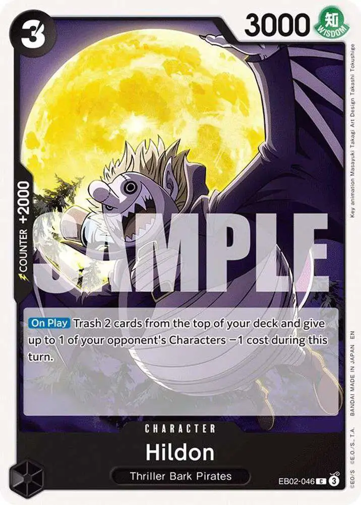 One Piece Trading Card Game Extra Booster: Anime 25th Collection Common Hildon EB02-046
