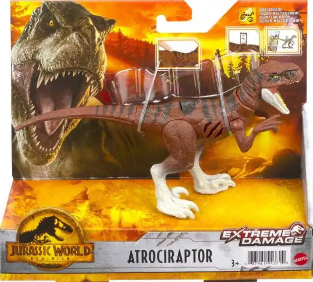 Jurassic World Dominion Uncaged Click Tracker Atrociraptor Dinosaur Figure
