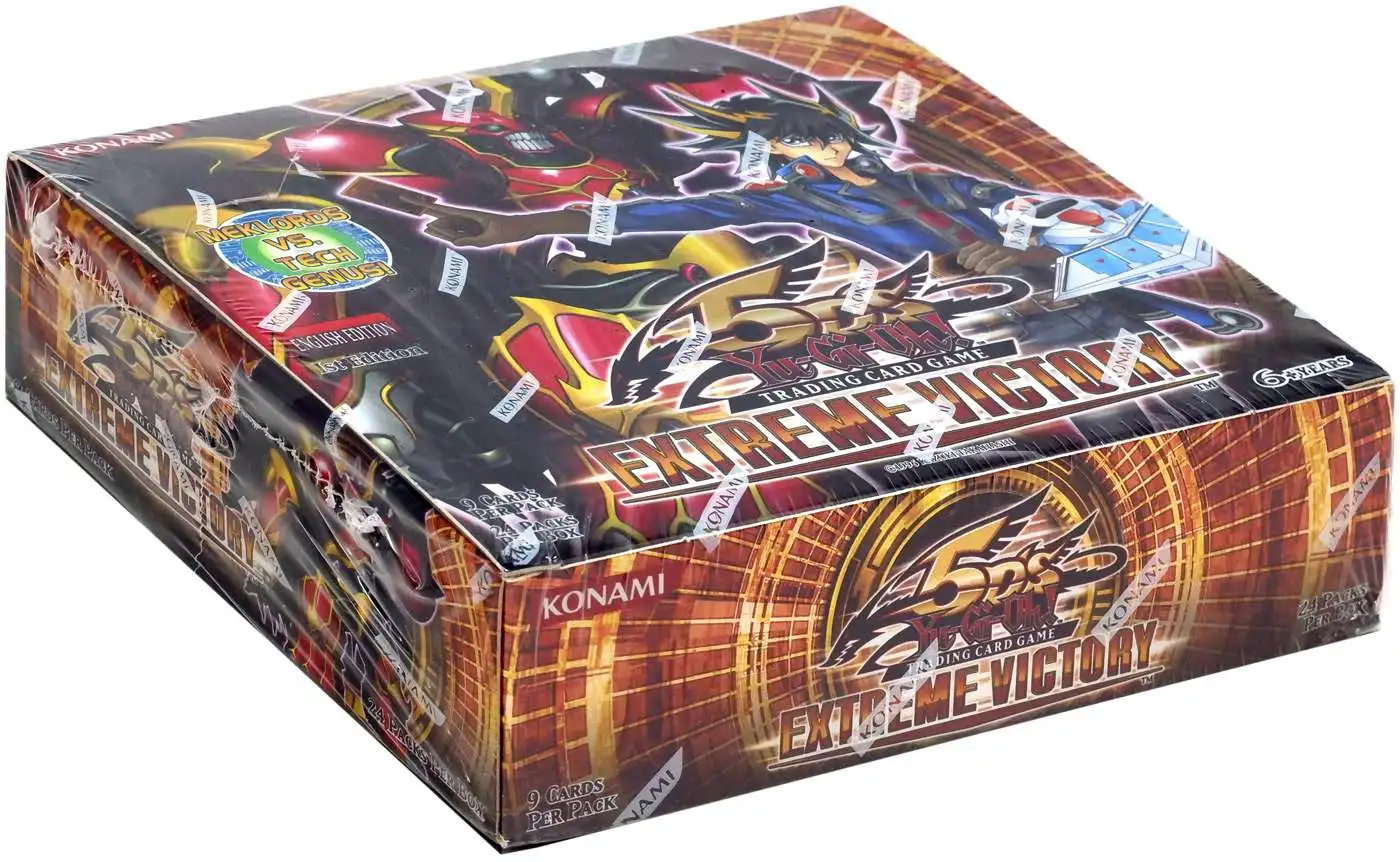 Sealed 24 Packs YuGiOh Shining Victories Booster Box 