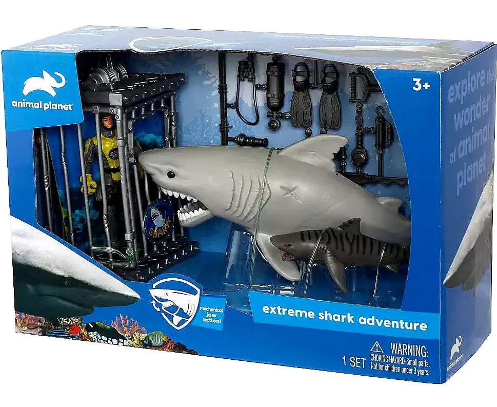 Animal Planet Extreme Shark Adventure Playset RANDOM Color Shark Blip Toys  - ToyWiz