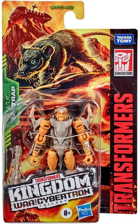 Transformers Generations Kingdom: War for Cybertron Rattrap Core Action Figure