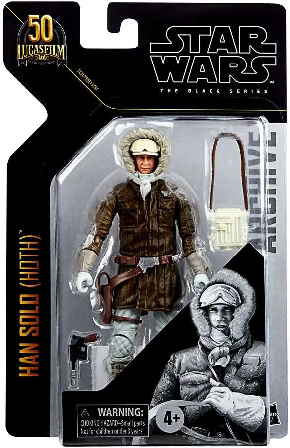 Star Wars Black Series Archive Han Solo Hoth 6-Inch Action Figure *IN STOCK