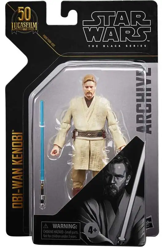 Star Wars Revenge of the Sith Black Series Archive Wave 3 Obi-Wan Kenobi Action Figure