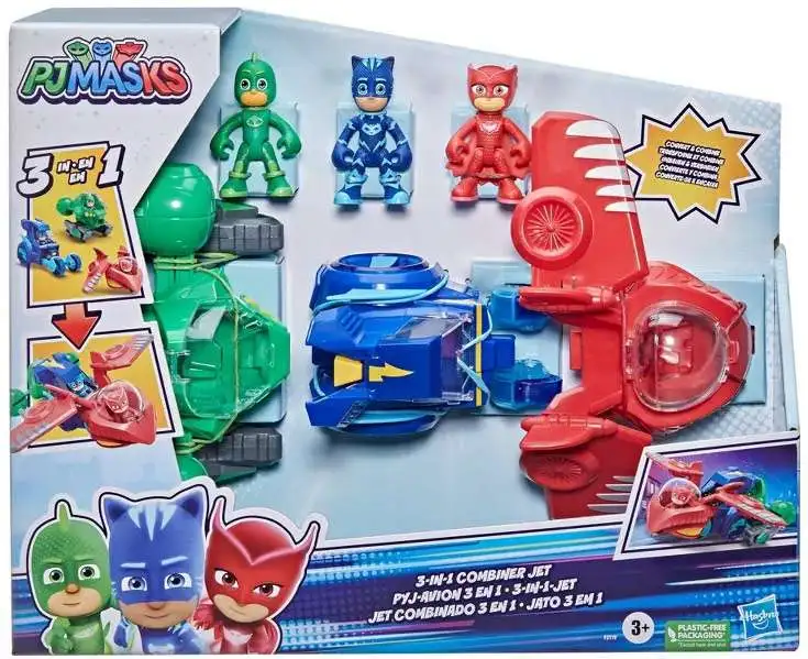 Disney Junior PJ Masks 3 in 1 Combiner Jet Vehicle