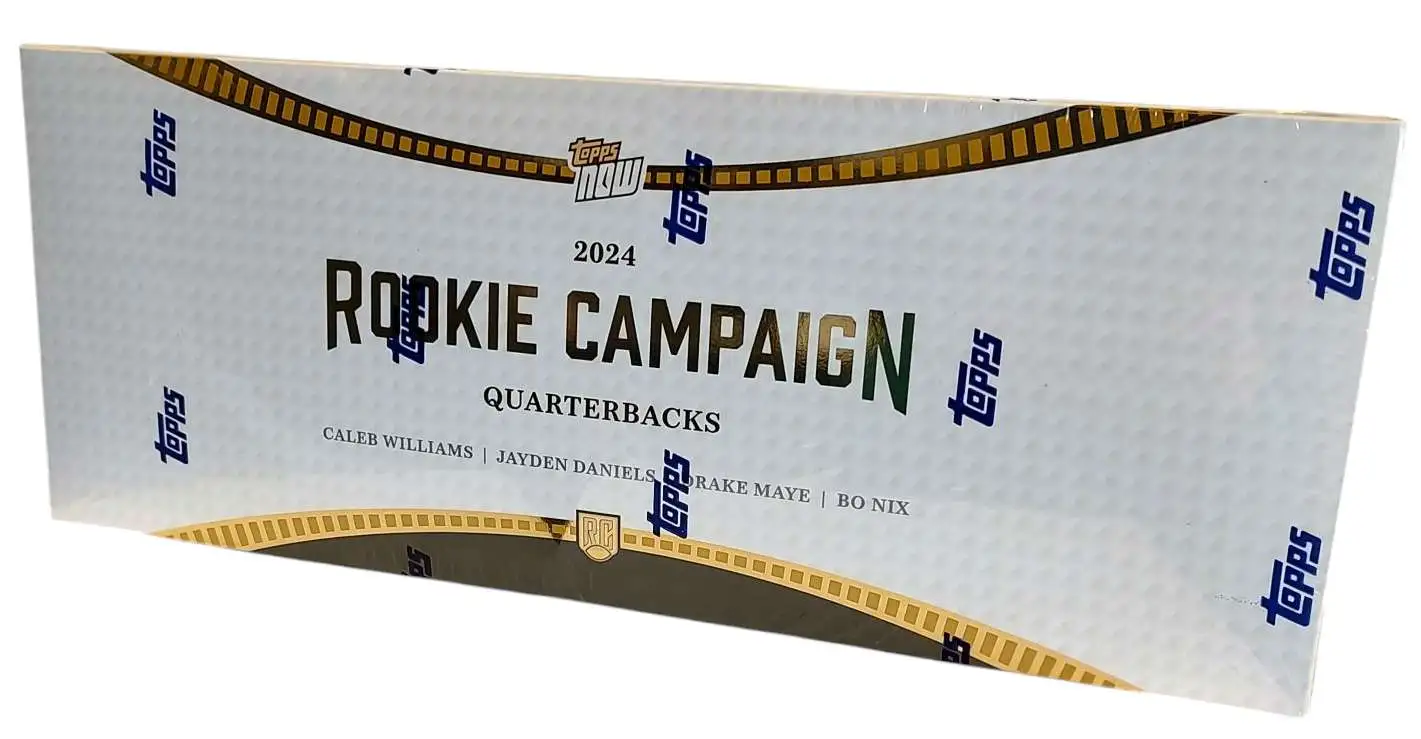 NFL 2024 Topps NOW Rookie Campaign Quarterbacks Trading Card Box