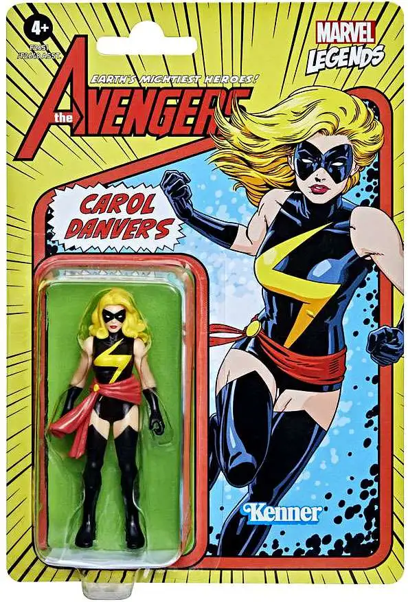Marvel Legends Retro The Avengers Carol Danvers 