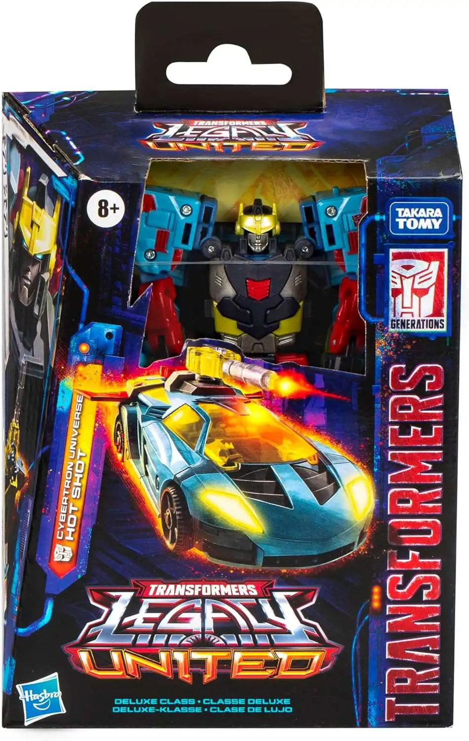 Transformers Generations Legacy United Hot Shot Deluxe Action Figure [Cybertron Universe]