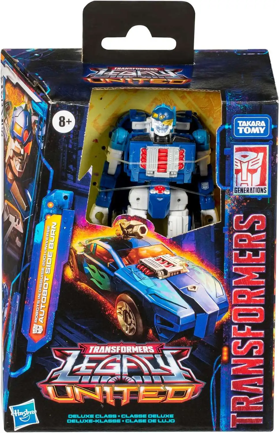 Transformers Generations Legacy United 2001 Autobot Side Burn Deluxe ...