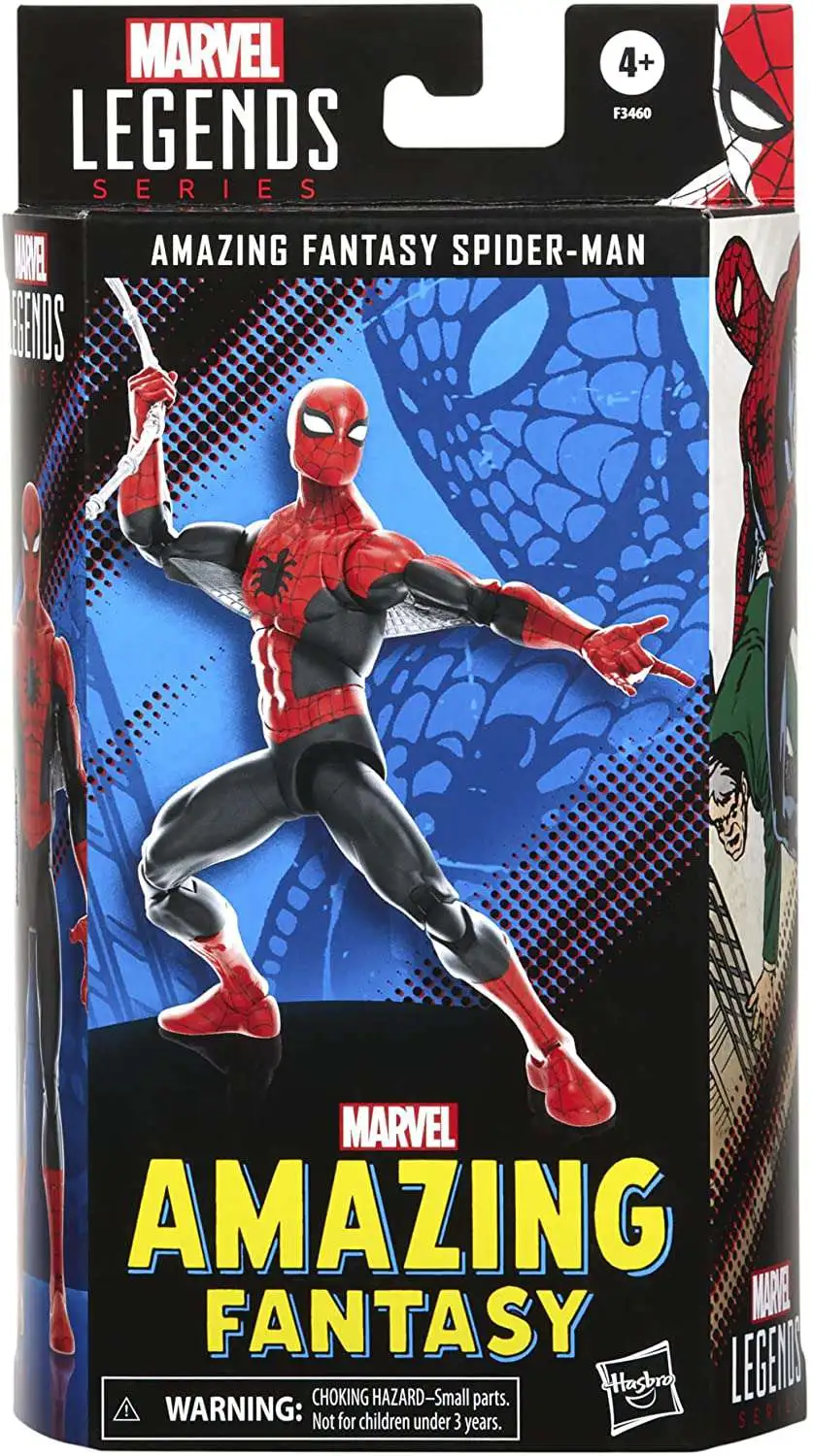 Marvel Marvel Legends Amazing Fantasy Spider-Man Action Figure 60th  Anniversary Hasbro - ToyWiz