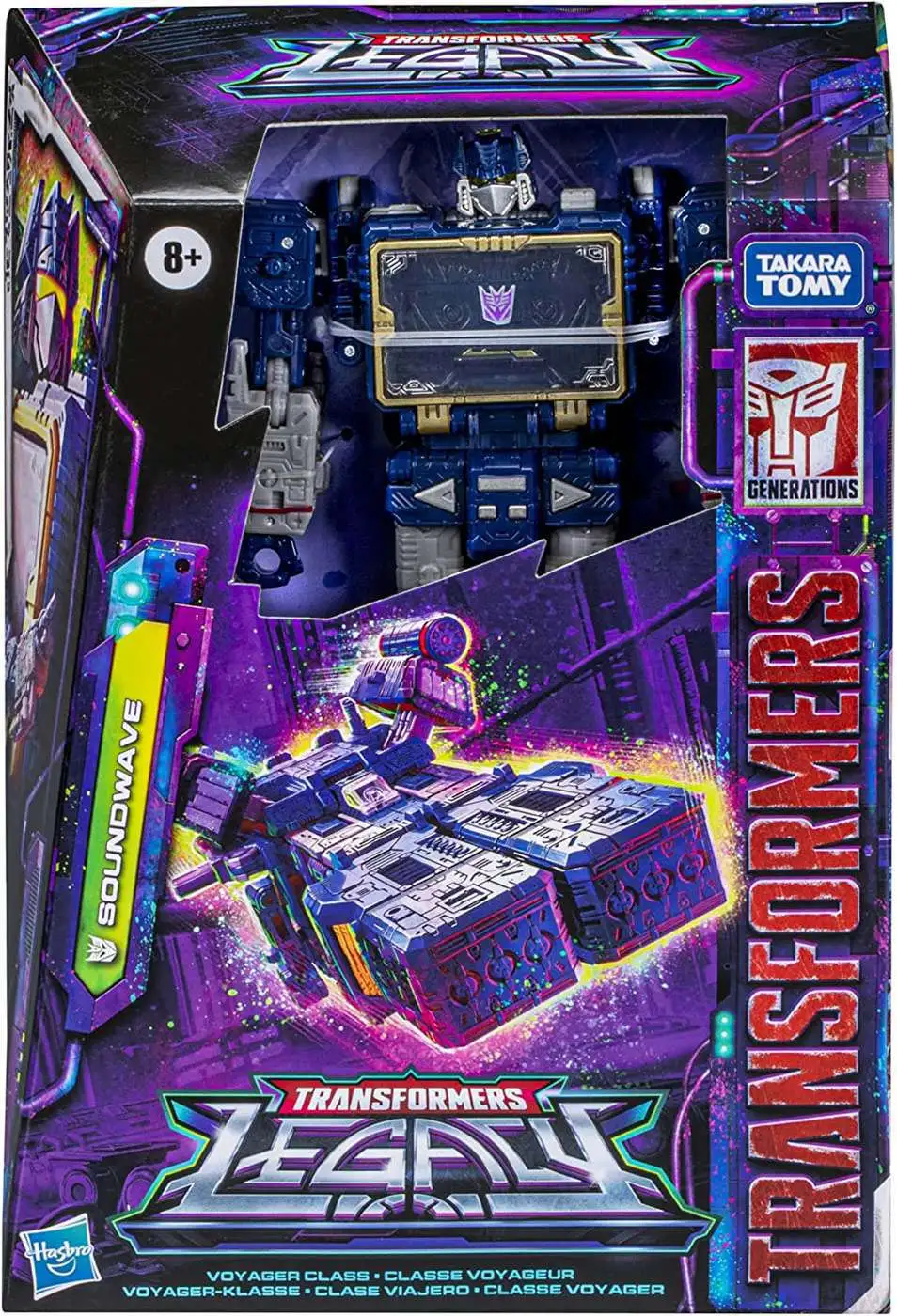Transformers Generations Legacy Soundwave Voyager Action