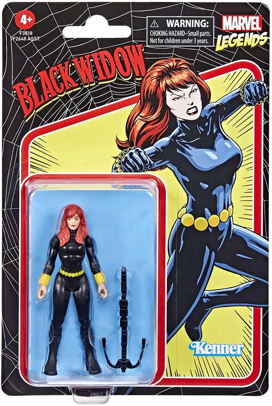 Marvel Legends Retro Collection Black Widow Action Figure