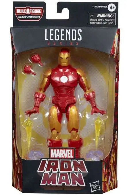 The Avengers Marvel Legends Controller Series Iron Man Action Figure [Model 70 Armor, Damaged Package]