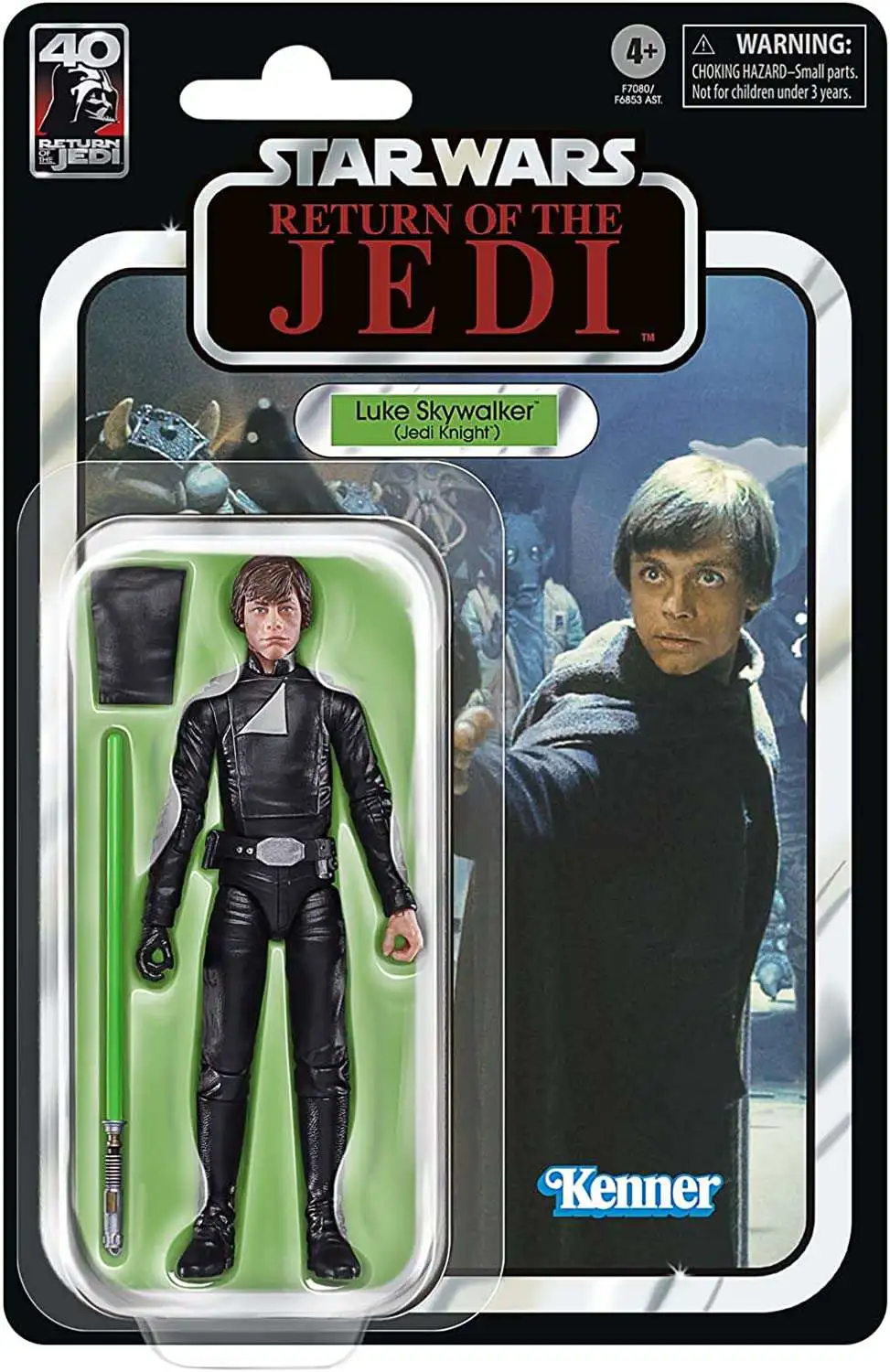 Black　Anniversary　the　Knight　Jedi　Luke　Star　Jedi　Skywalker　40th　Action　Return　Wars　ToyWiz　of　Series　Figure　Hasbro
