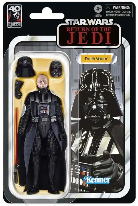 consultant Eigenaardig Lijm Star Wars Return of the Jedi Black Series Darth Vader 6 Action Figure 40th  Anniversary Hasbro - ToyWiz