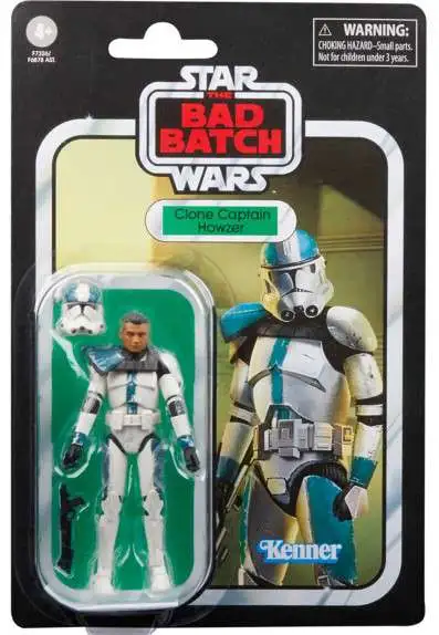 Star Wars The Bad Batch Vintage Collection Clone Captain Howzer Action Figure