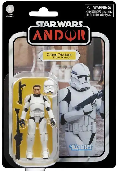 Star Wars Andor Vintage Collection Clone Trooper Phase II Armor Action Figure