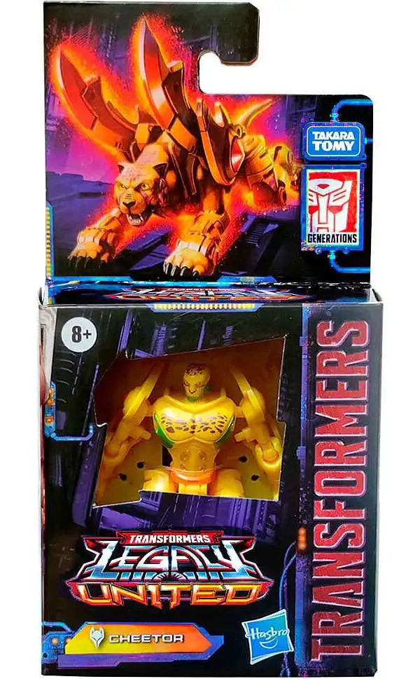 Transformers Generations Legacy United Cheetor Core Action Figure ...