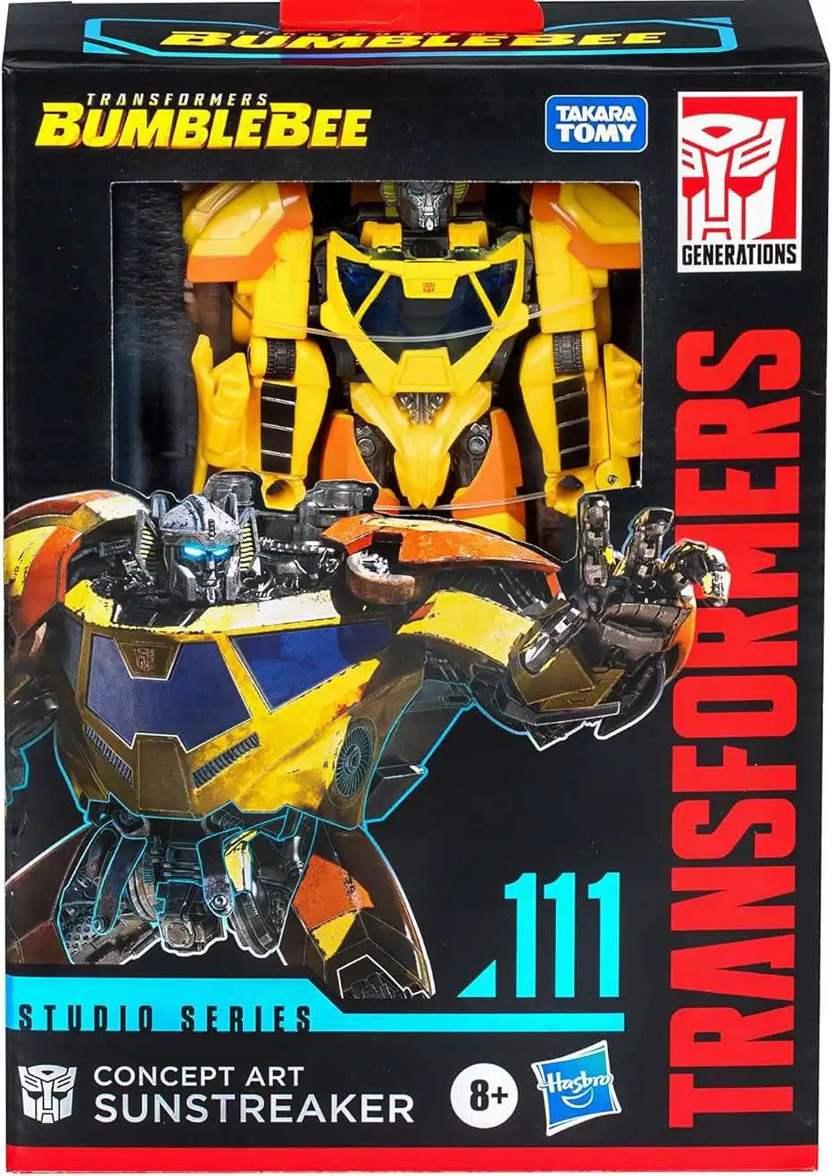 Transformers Generations Studio Series Sunstreaker Deluxe Action Figure [Concept Art, Bumblebee Movie] (Pre-Order ships March)