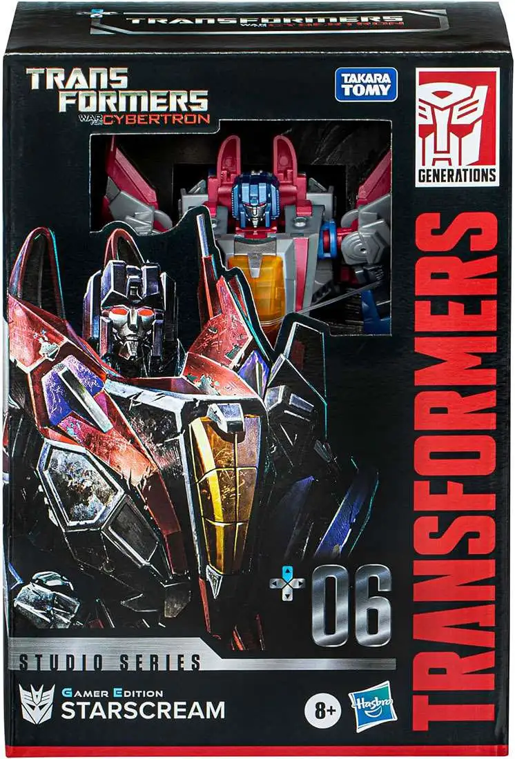 Transformers Studio Series Deluxe Transformers: War for Cybertron 06  Starscream