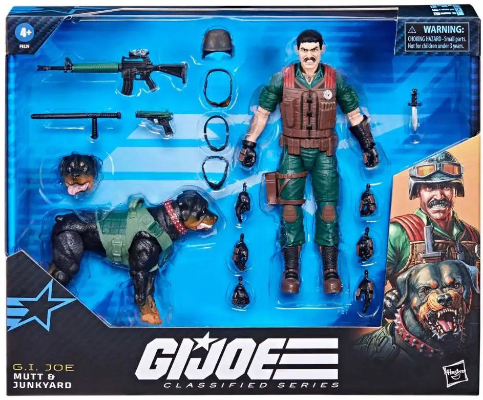GI Joe Classified Series Mutt & Junkyard Action Figure 2-Pack