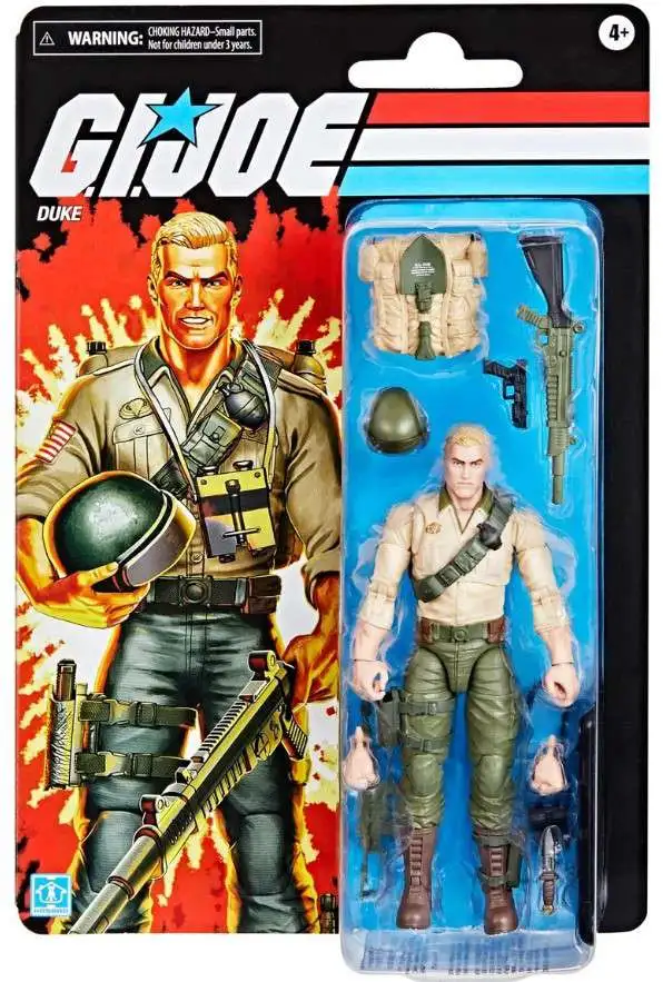 GI Joe Classified Series Duke 6 Action Figure Retro Collection Hasbro ...