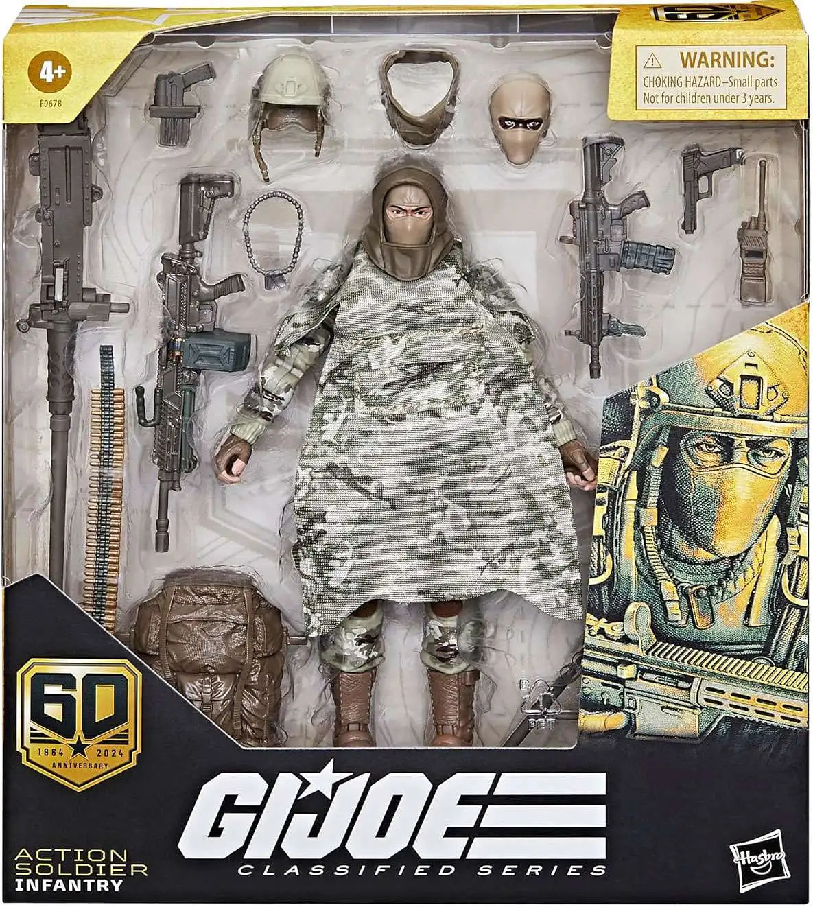 GI Joe Classified Series Action Soldier Infantry Deluxe Action Figure [60th Anniversary]