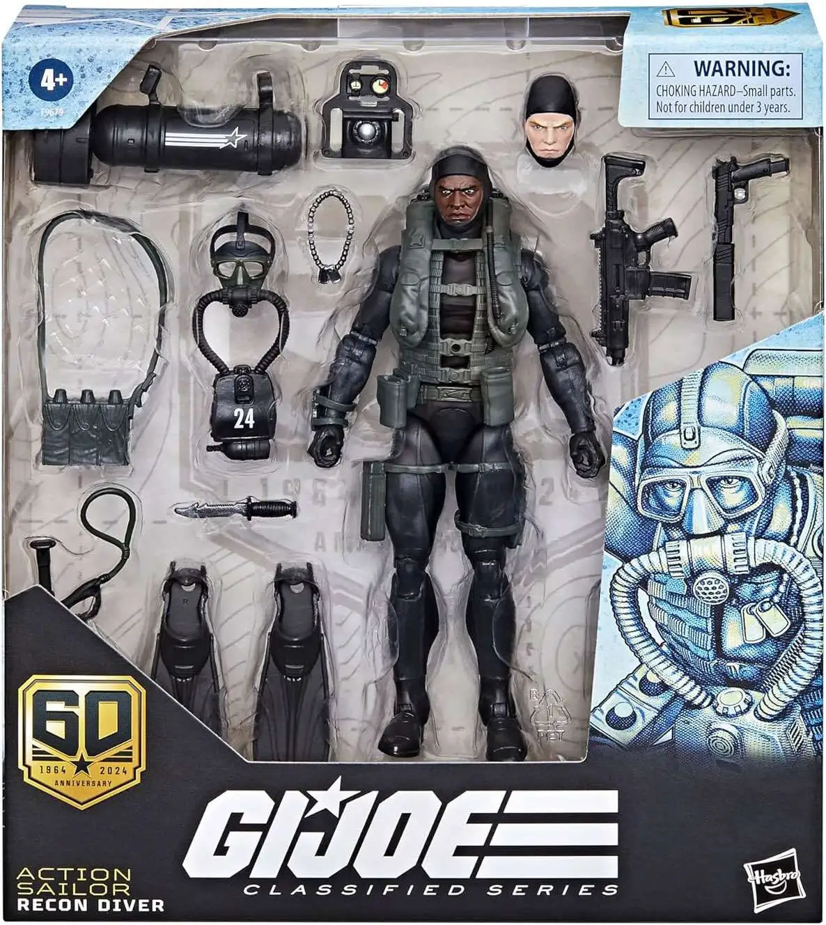 G.I. Joe Classified Series 6-Inch Snake Eyes Action Figure – Brads