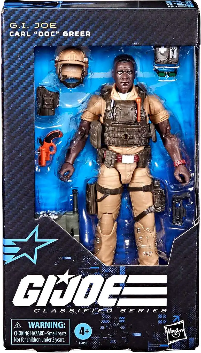 GI Joe Classified Series Carl "Doc" Greer Action Figure