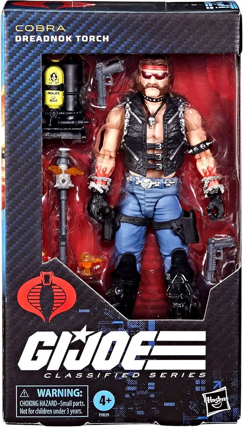 GI Joe Classified Series Dreadnok Torch Action Figure [Cobra]