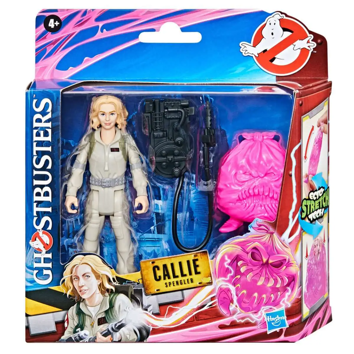 Ghostbusters Frozen Empire Fright Feature Callie Spengler with Ecto-Stretch Tech Possessor Ghost Action Figure