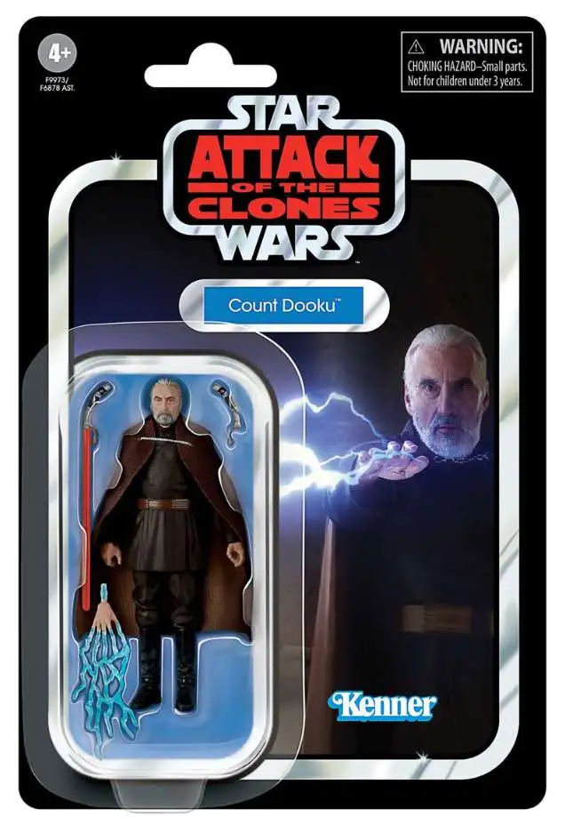 Star Wars Attack of the Clones Vintage Collection Count Dooku Action Figure