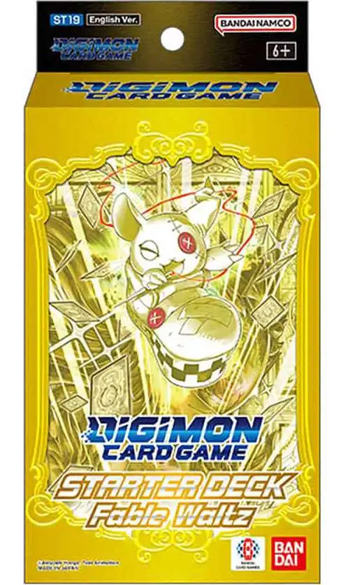 Digimon Trading Card Game Fable Waltz Starter Deck ST-19 [54 Cards]