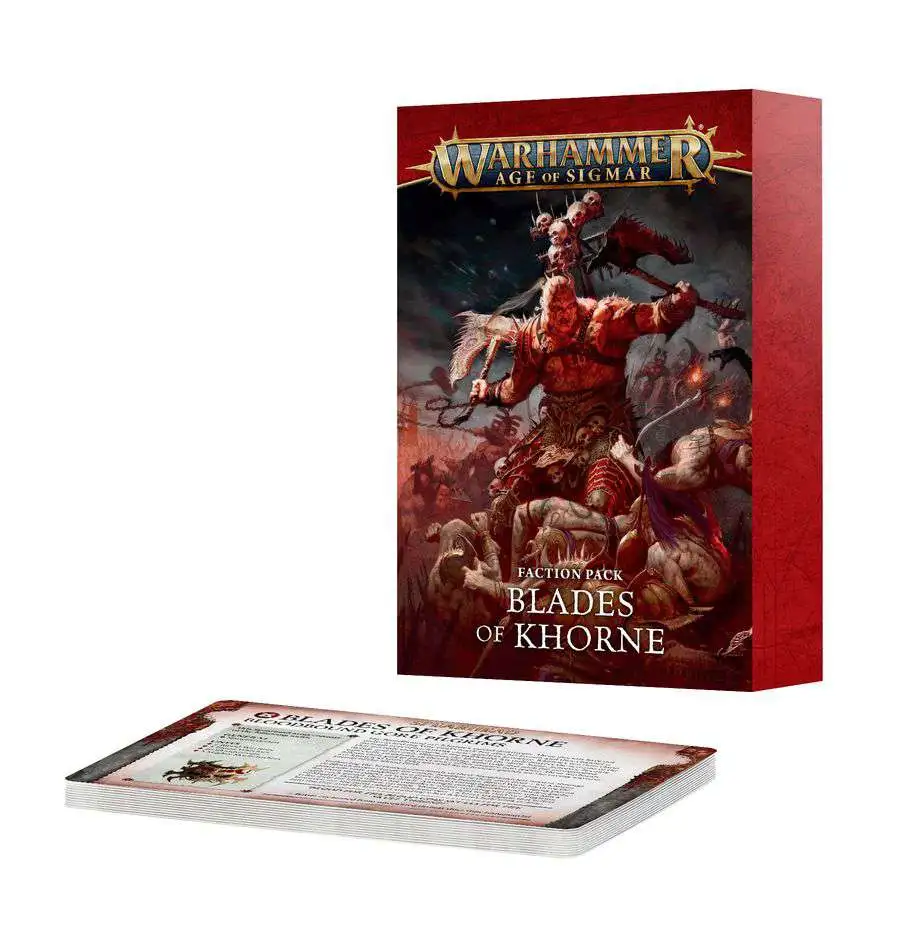 Age of Sigmar Blades of Khorne Faction Pack